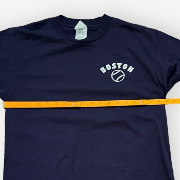 I Support 2 Teams, Boston and Whoever Beats New York VINTAGE Graphic Tee. Medium - Picture 3 of 7